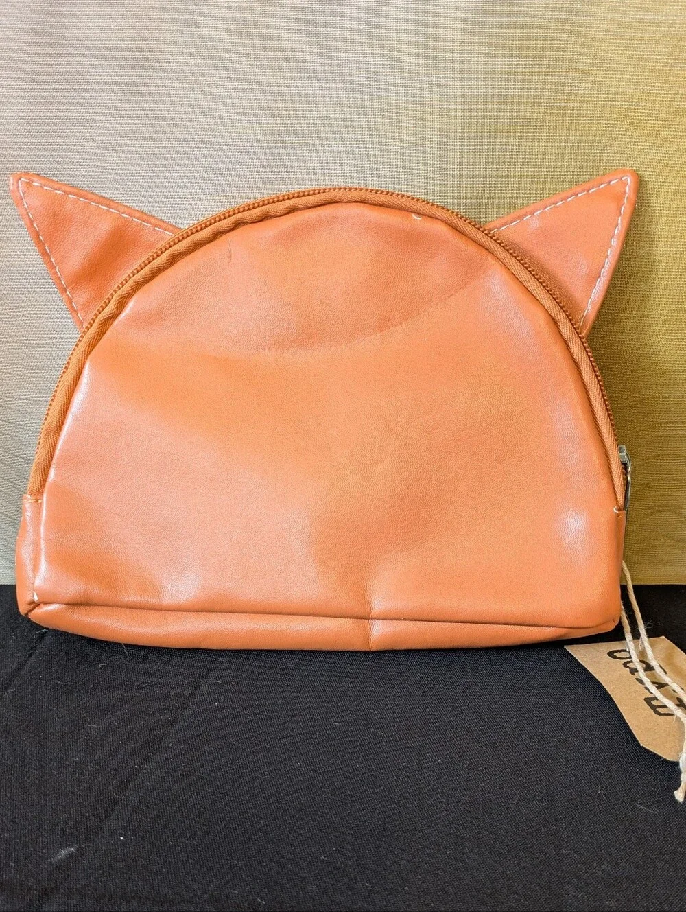 NWT Typo Fox Shaped Coin Purse Zippered Pouch